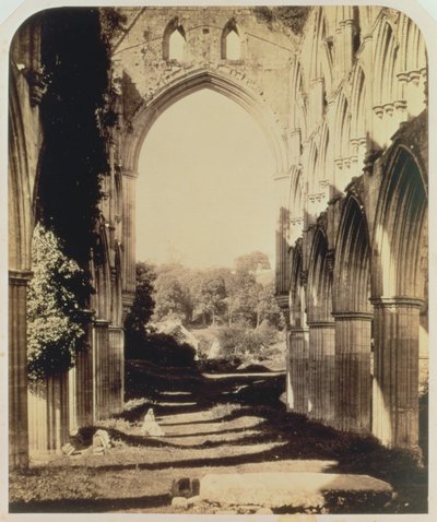 Rievaulx Abbey, North Yorkshire, 1854 von Roger Fenton
